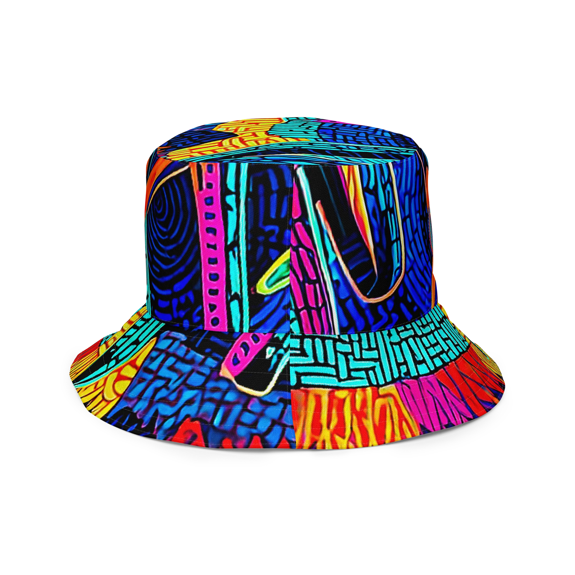 Neon Love Reversible Bucket Hat product image (5)