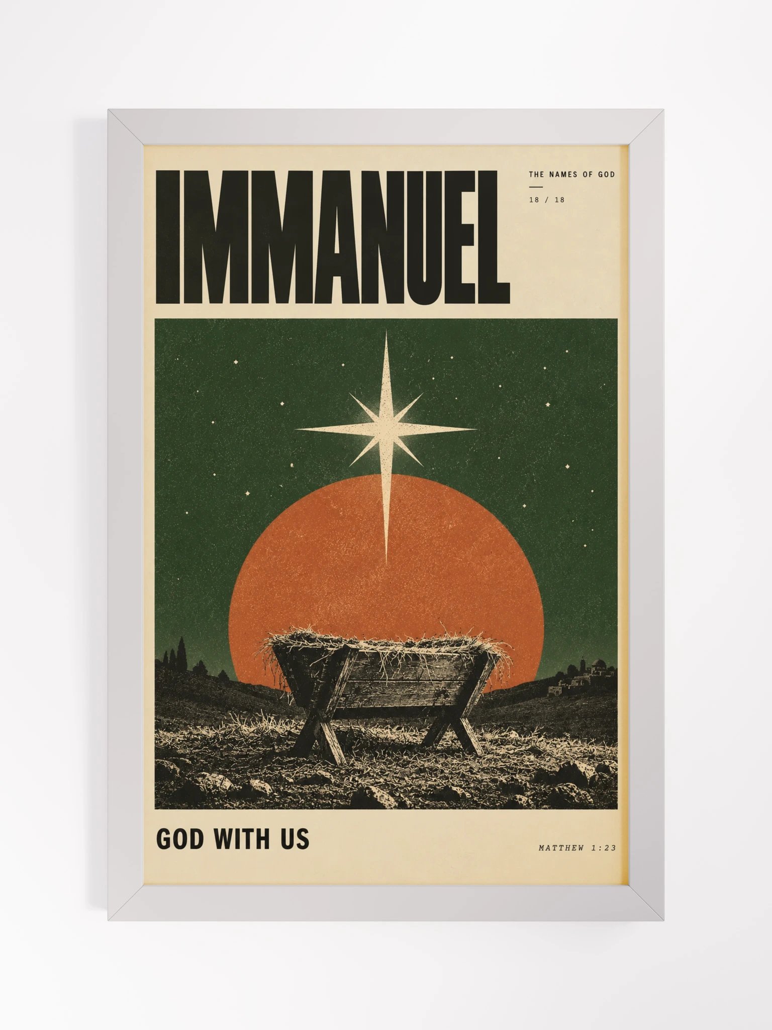 Immanuel | Names of God Framed Print product image (21)