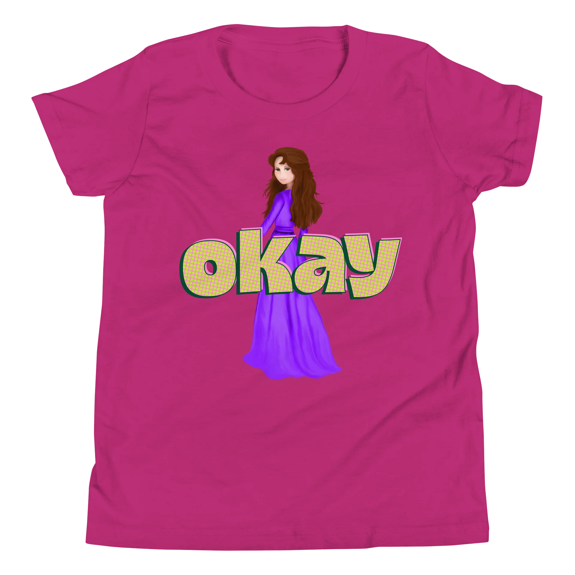 "okay" Youth Short Sleeve T-Shirt product image (3)