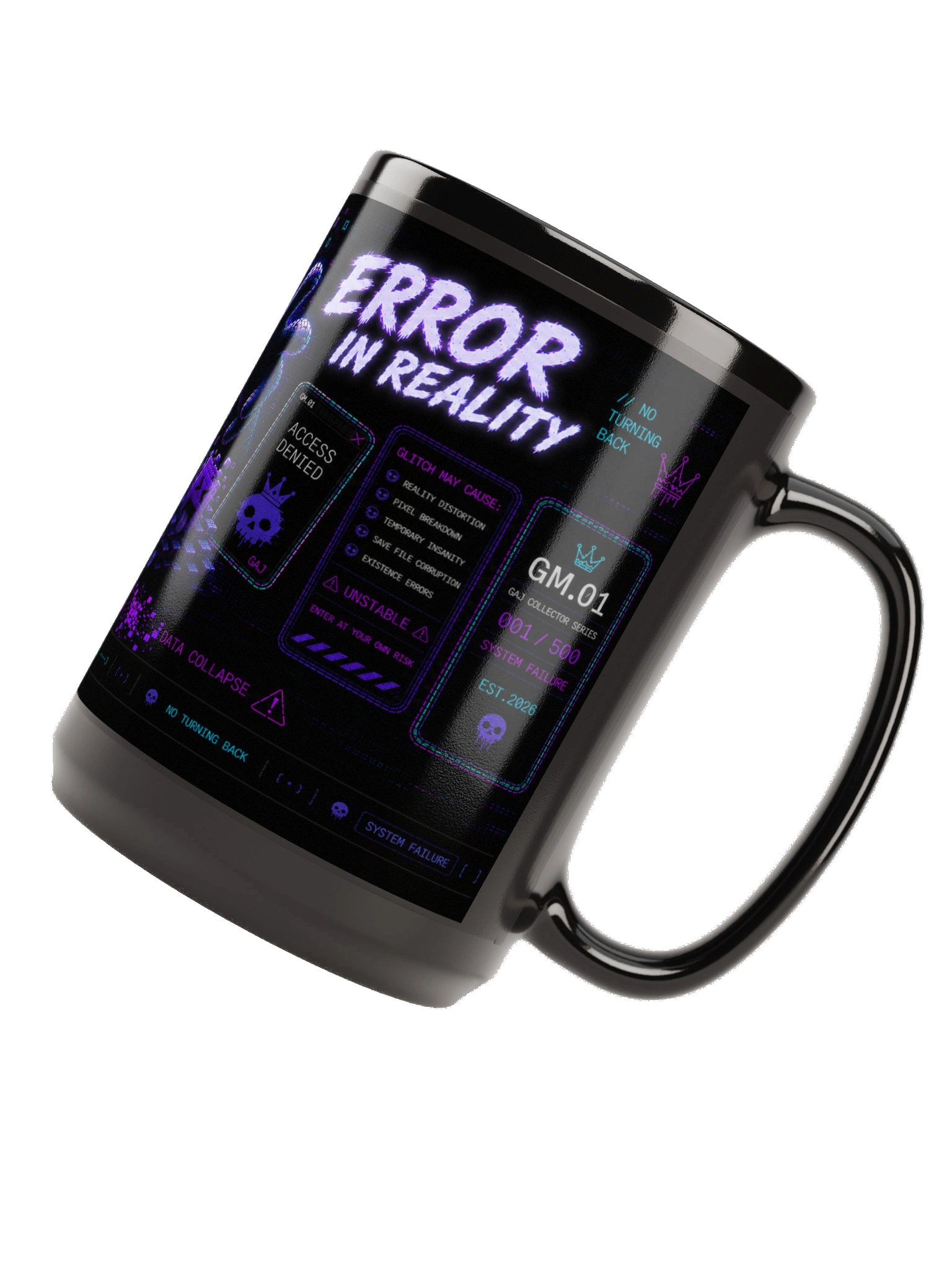 GAJ - GM.01 - Glitch Mode - Gaming Mug product image (6)