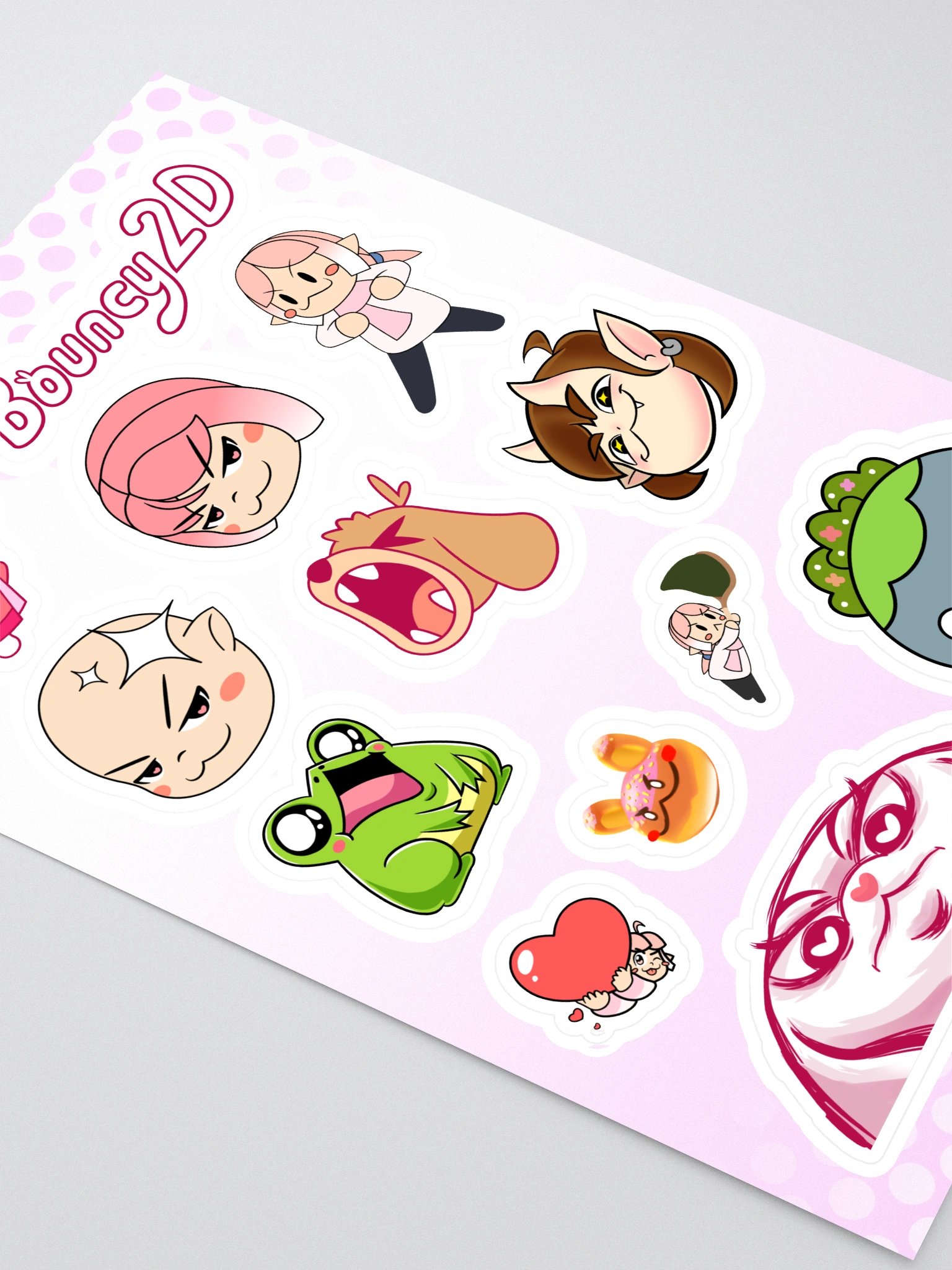 Bouncy2D Sticker Set #1 product image (2)
