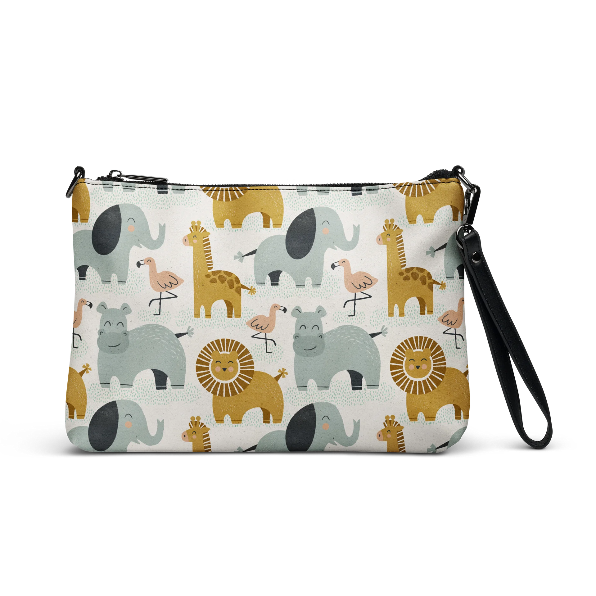 Retro Jungle Animals Convertible Crossbody Bag product image (1)