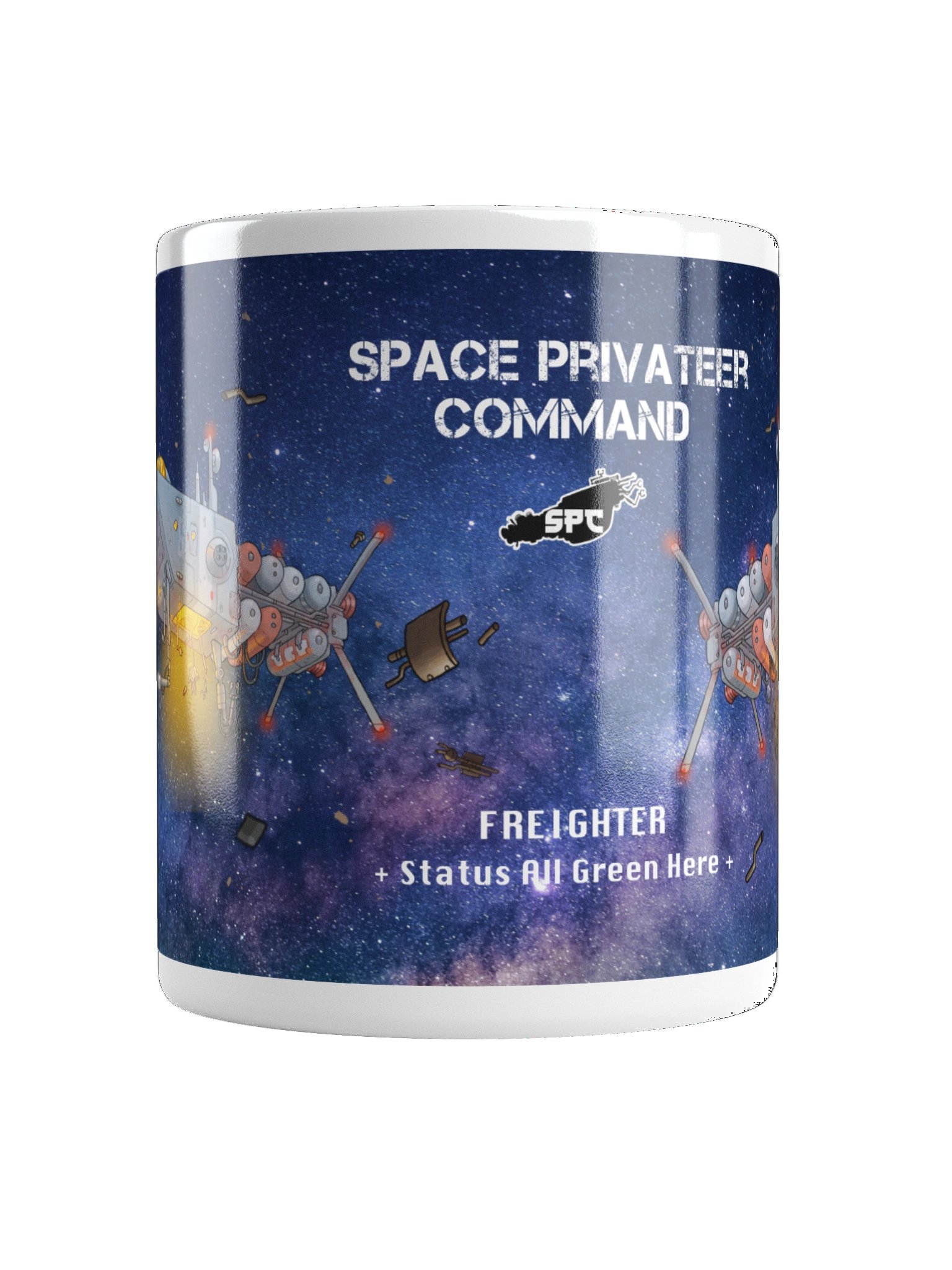 Space Privateer Command FREIGHTER mug product image (12)