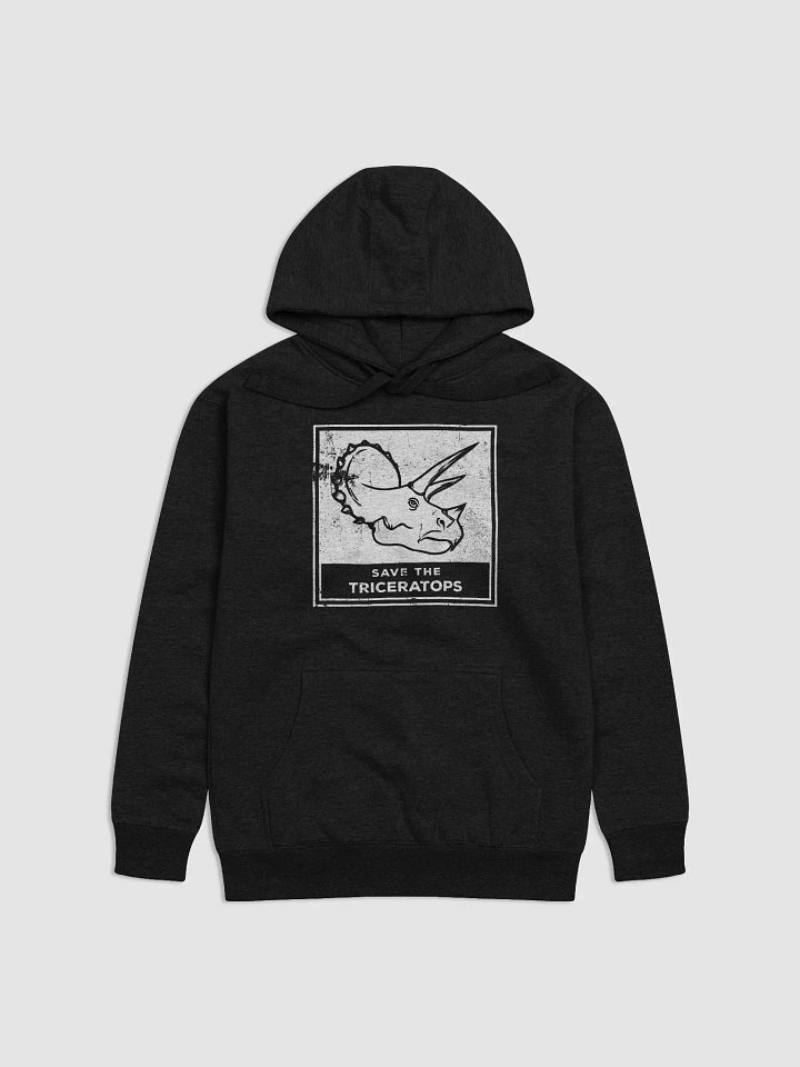 Save The Triceratops! - Premium Hoodie product image (1)