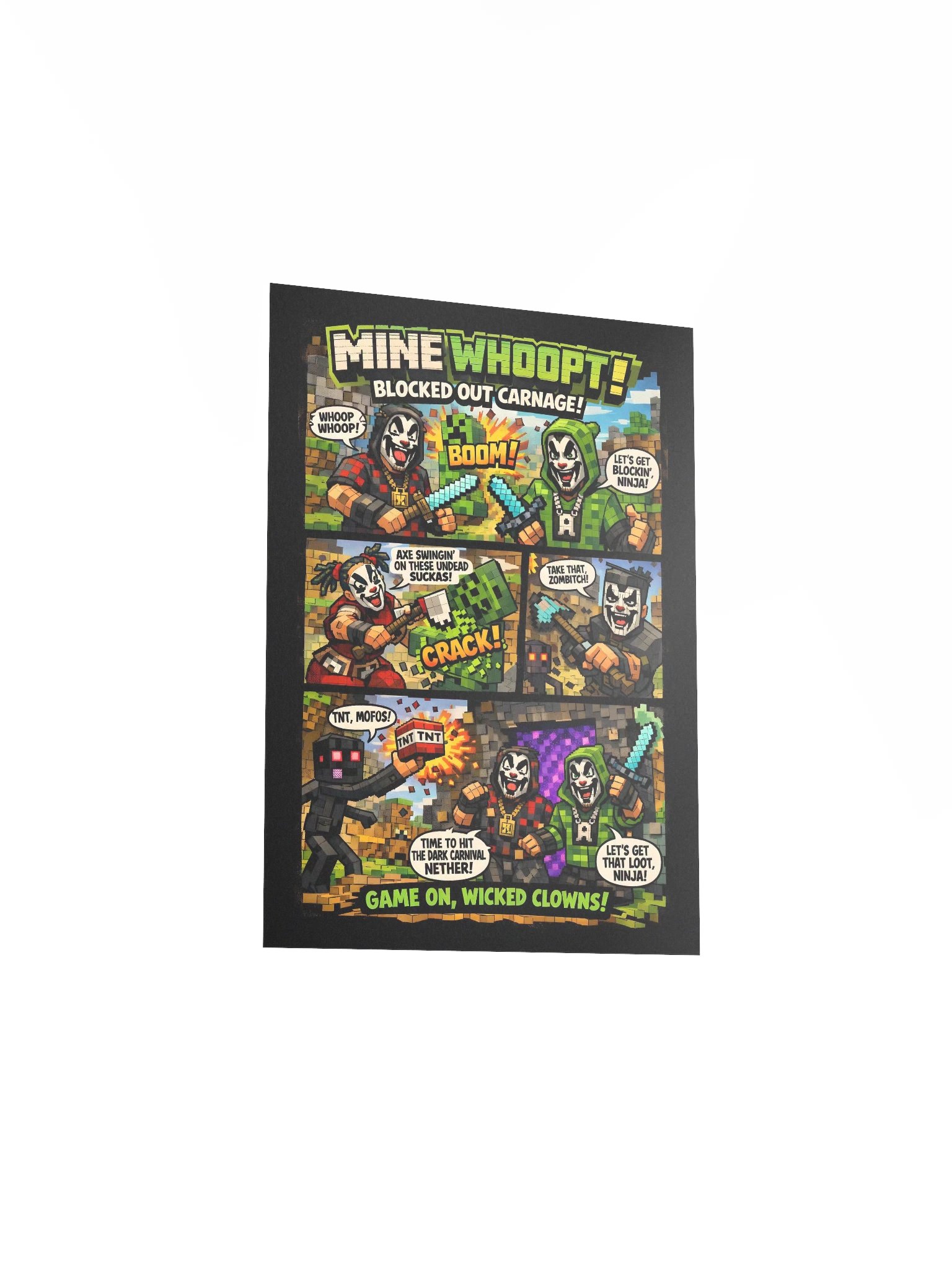 ⛏️ Mine Whoop! – 5x7 Matte Poster product image (3)