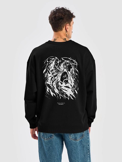 AURELIS - Unisex Organic Oversized Sweatshirt - Elysian White product image (1)