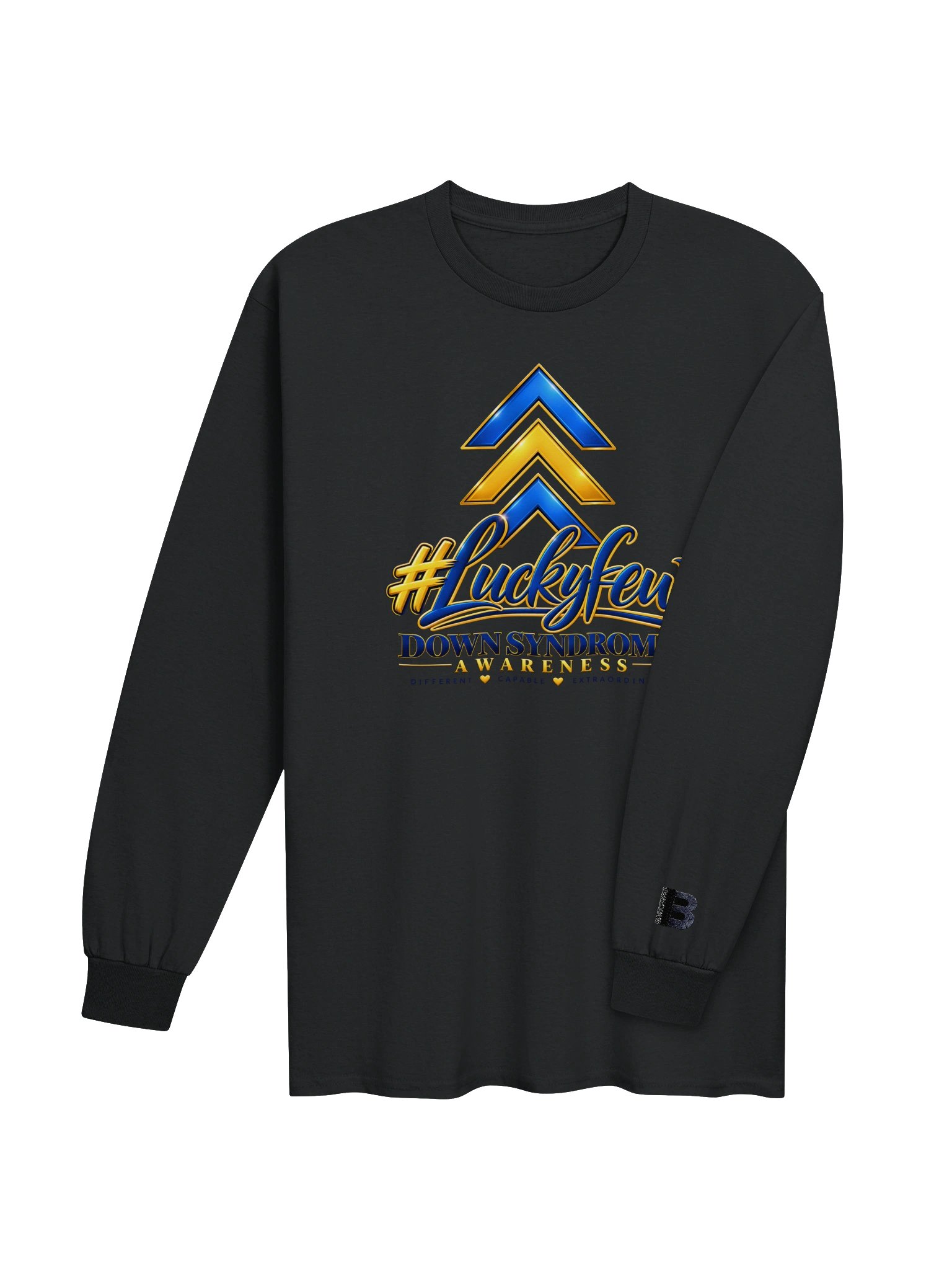 Blacktop Brand "Down Syndrome Awareness" Long Sleeve Tee product image (28)
