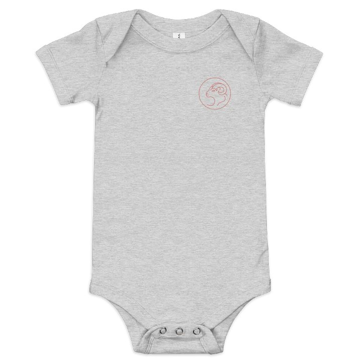 Aries Ram's Head Baby Onesie product image (4)