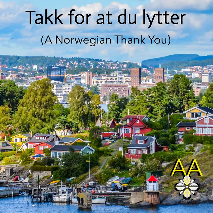 Takk for at du lytter (A Norwegian Thank You) product image (1)