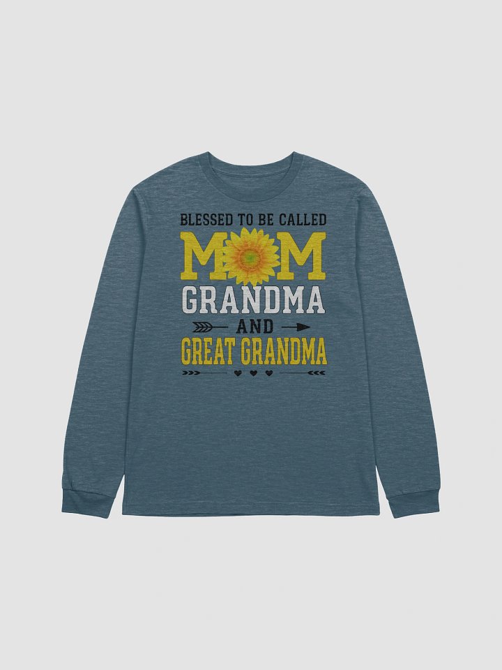 Mom Grandma Great Grandma – Floral Generations Long Sleeve Shirt product image (8)