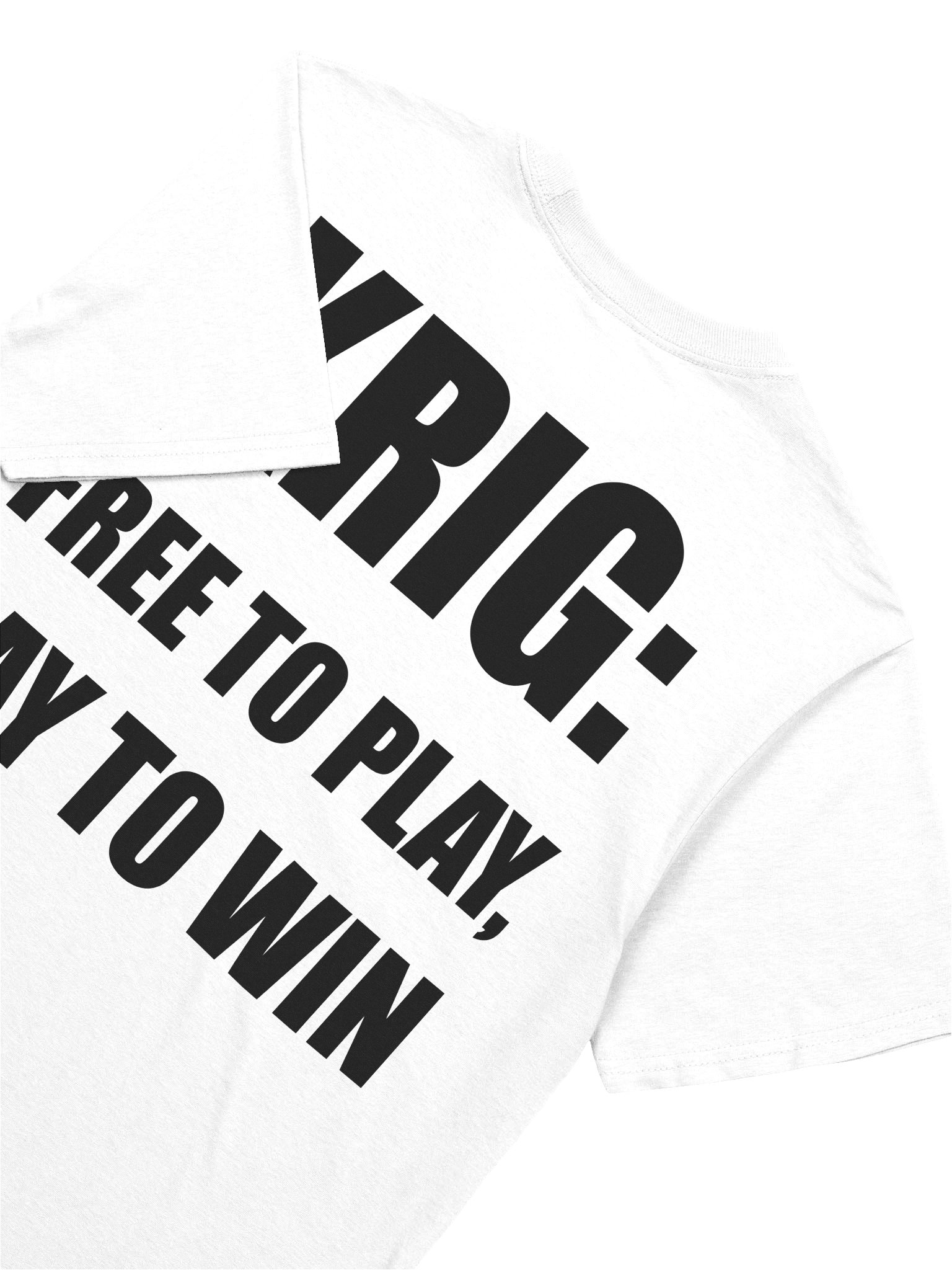 Krig: free to play, pay to win (Herr T-shirt) product image (8)