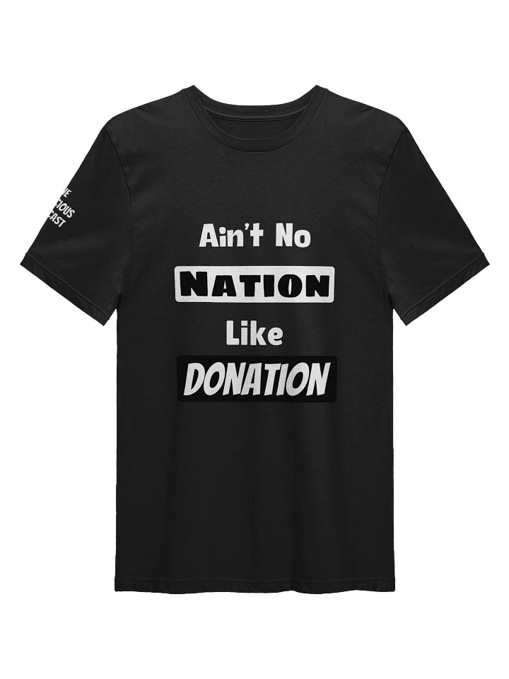 No Nation Donation Supersoft T-Shirt product image (1)