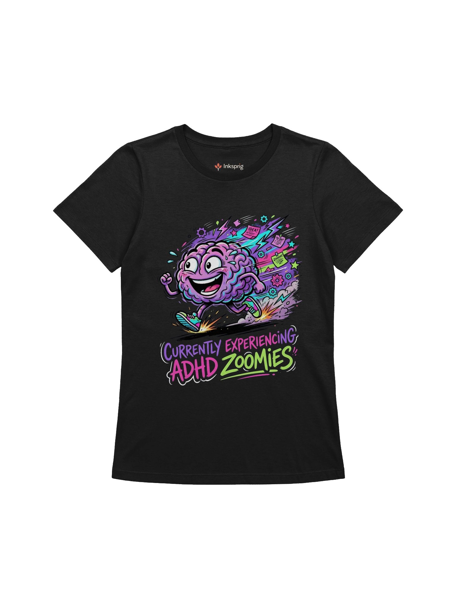 ADHD Zoomies Brain Tee product image (1)