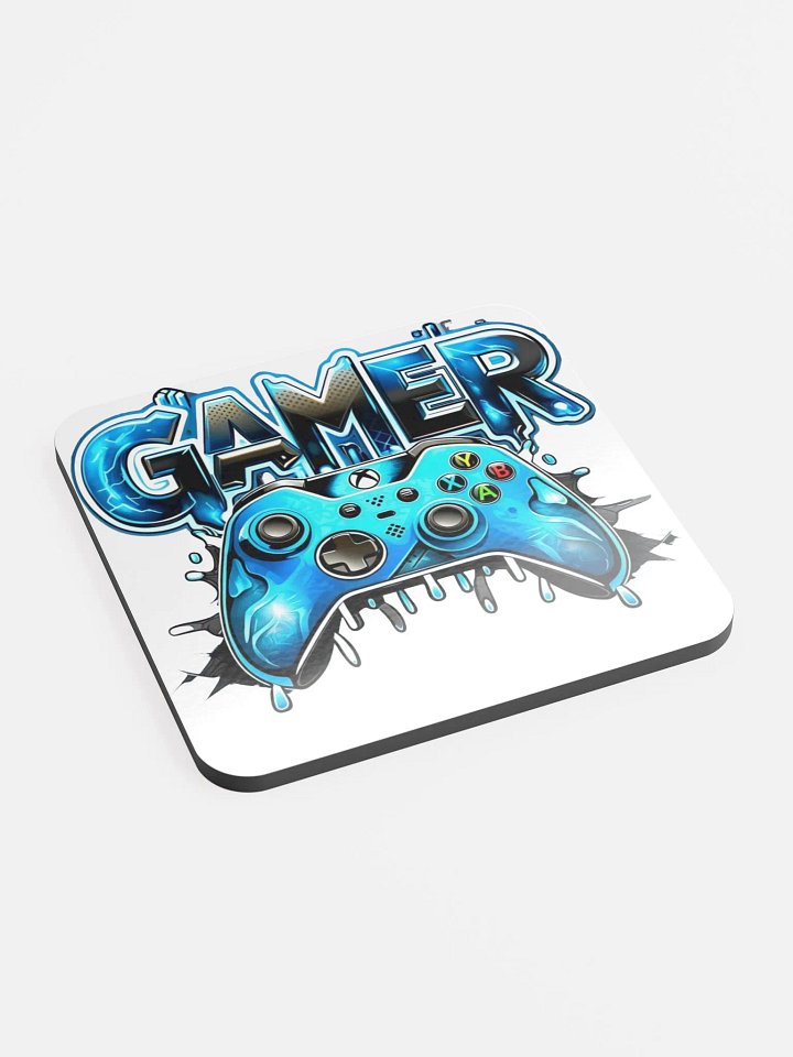 Ultimate Gamer I Glossed Cork Coaster product image (2)