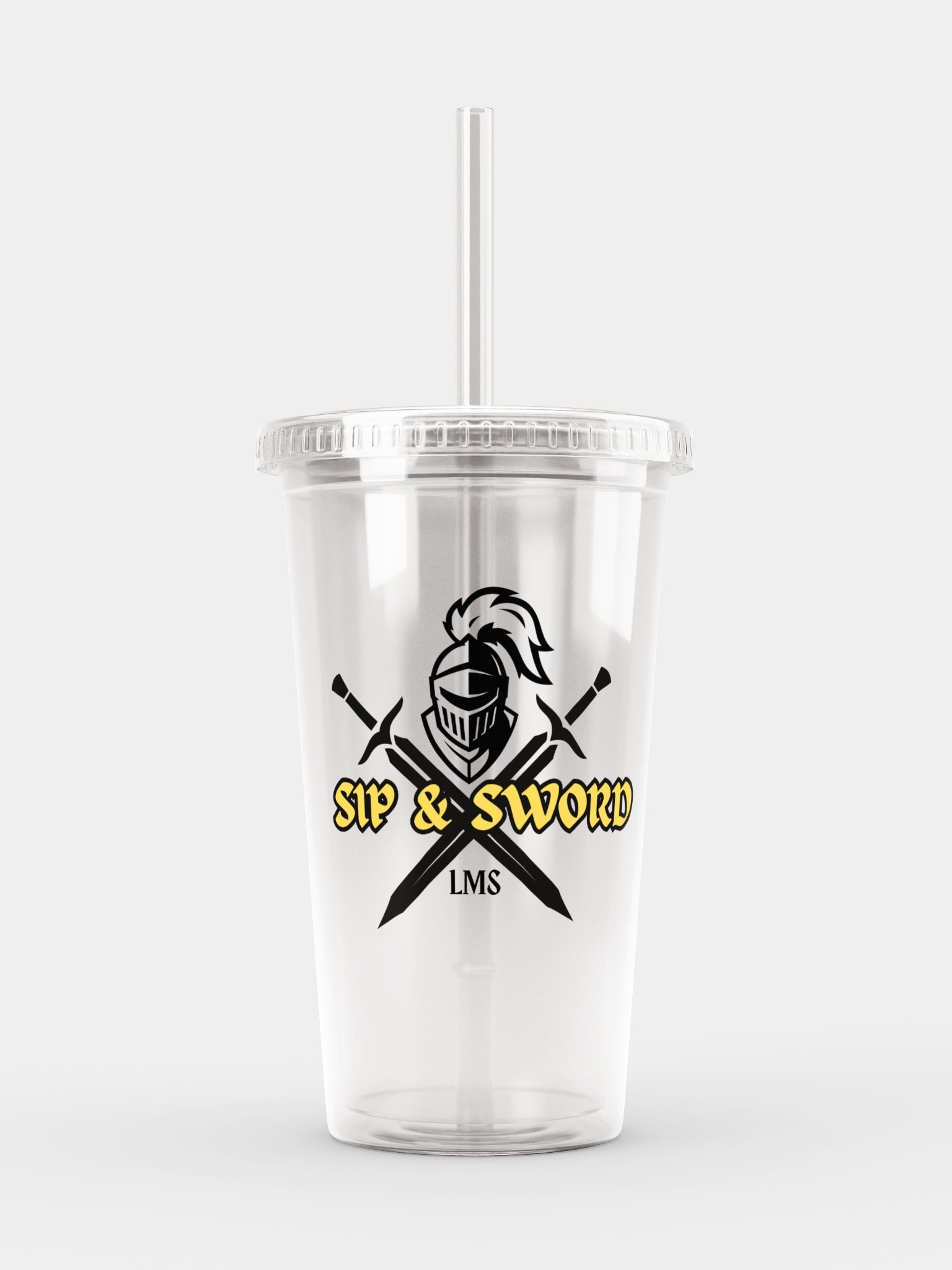 "Sip & Sword" Reuseable Sipper product image (1)