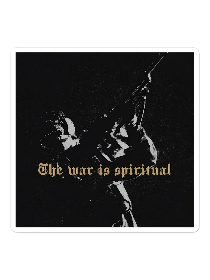 Spiritual War Sticker product image (1)
