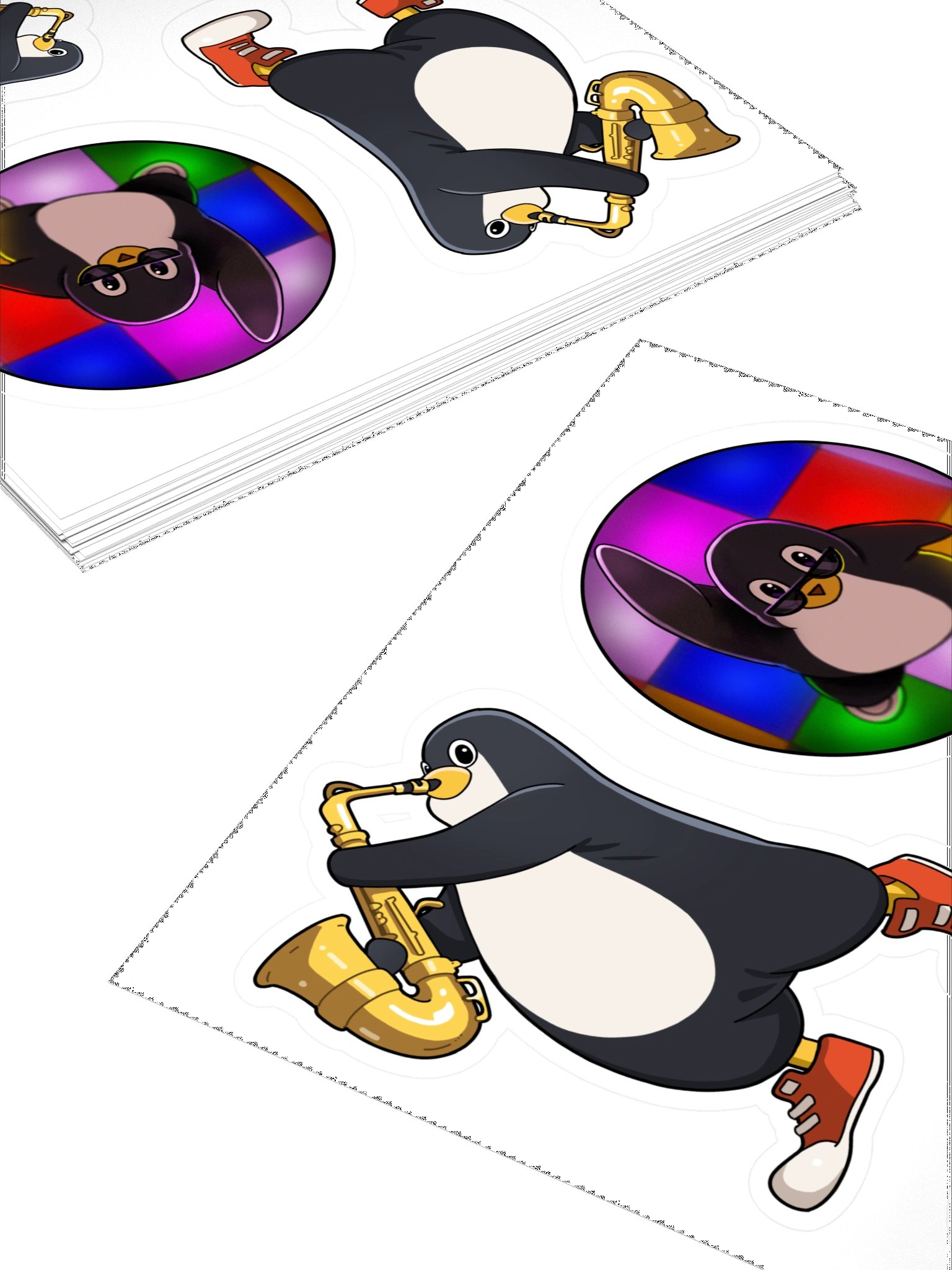 Flipper Stickers - 4 Count product image (4)