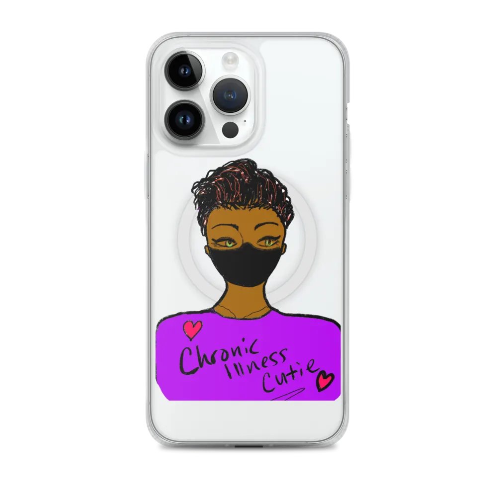 Chronic Illness Cutie iPhone Mag Safe Clear Case product image (1)