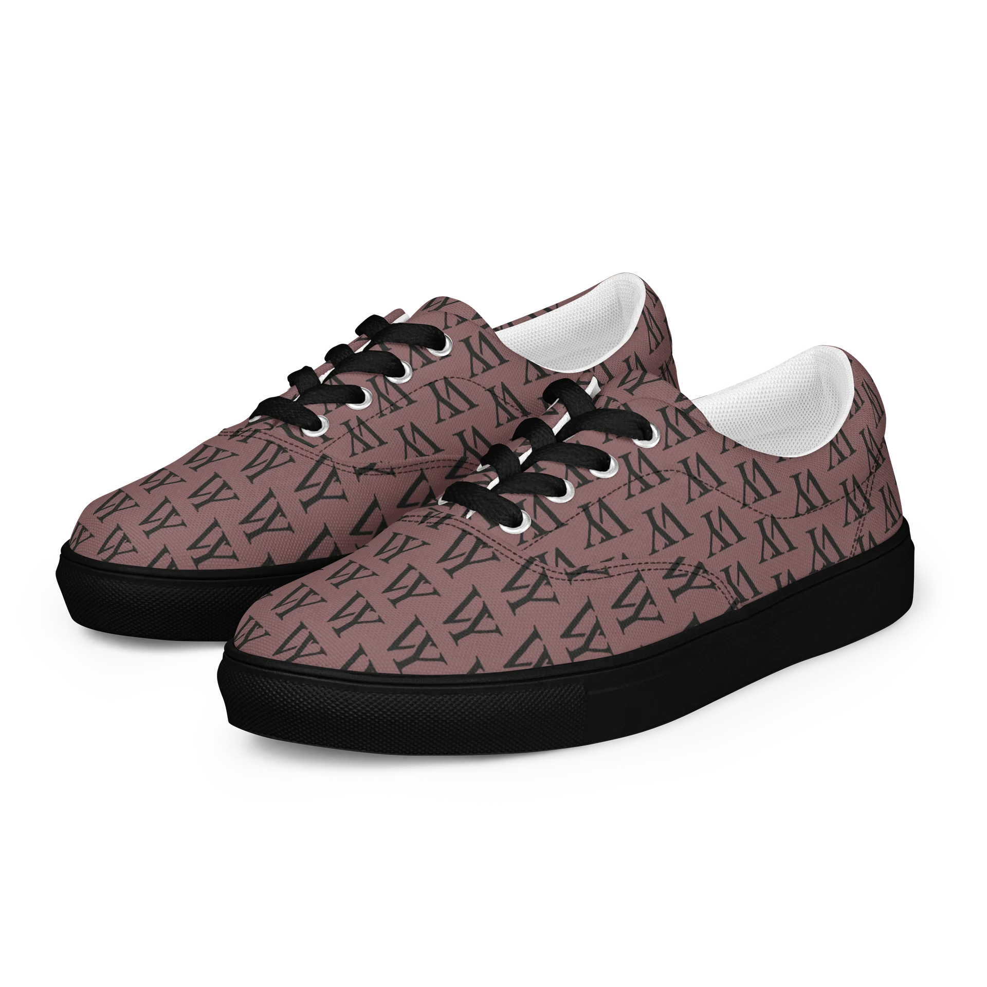 BROWN VYNING Men's Lace-Up Canvas Sneakers product image (2)