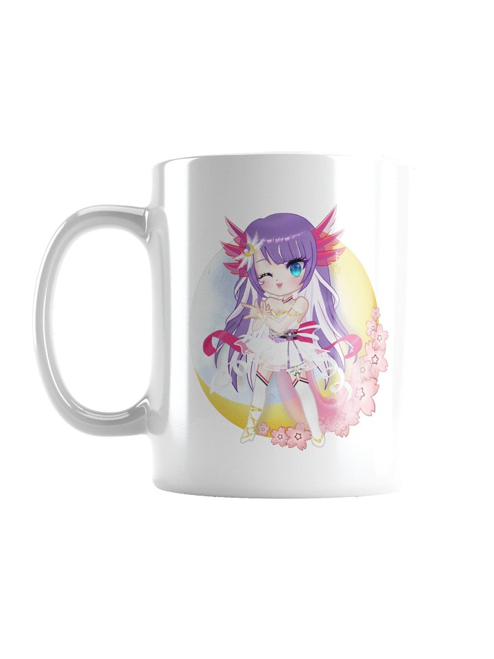 Celestial Axolotl White Glossy Mug product image (1)