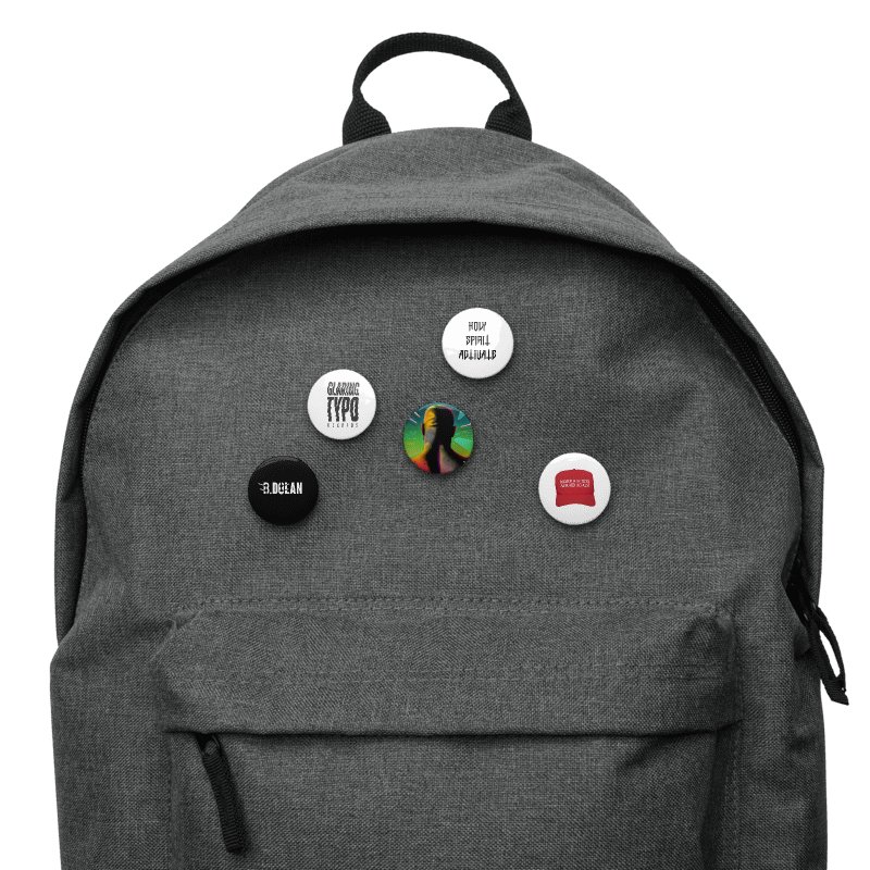 "Fight Naked" Button Pack product image (4)