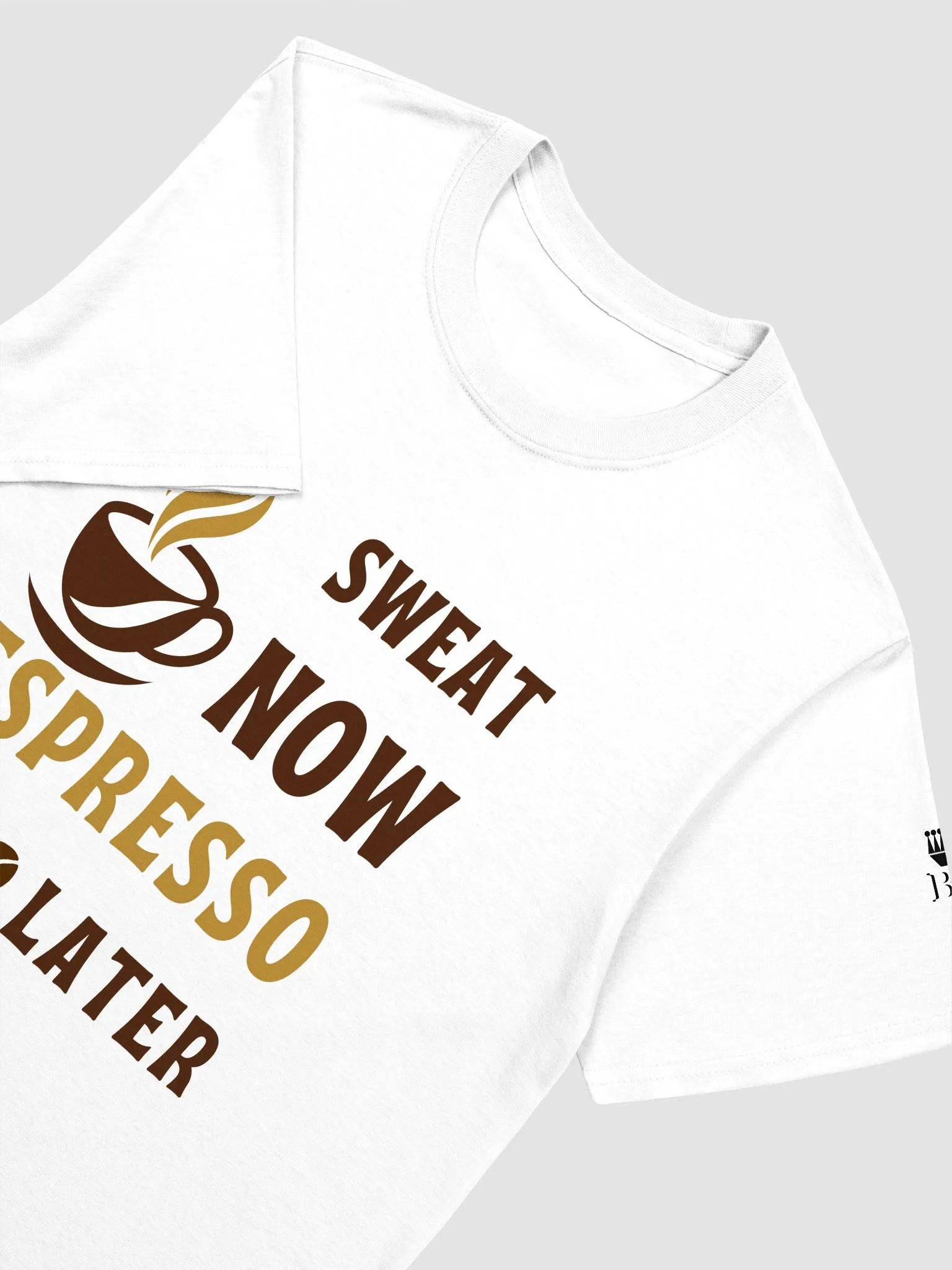 Sweat Now, Espresso Later Relaxed T-shirt product image (3)