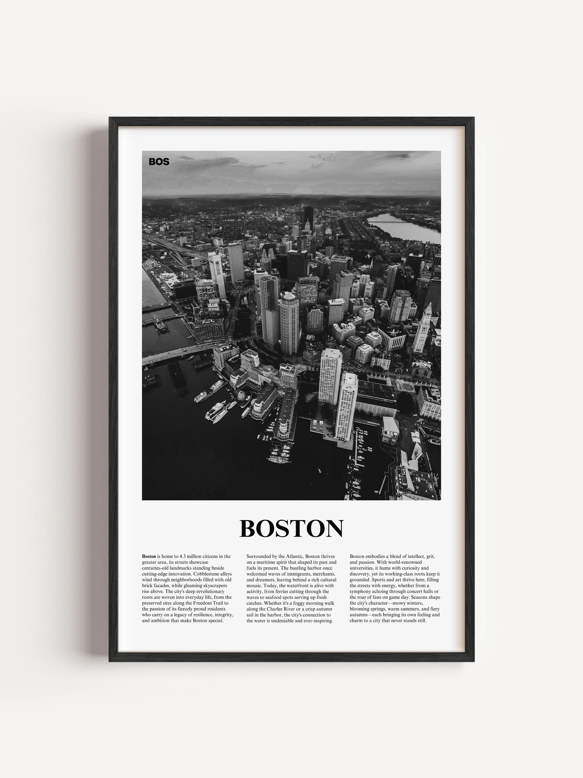 Boston 01 Newspaper Poster product image (1)