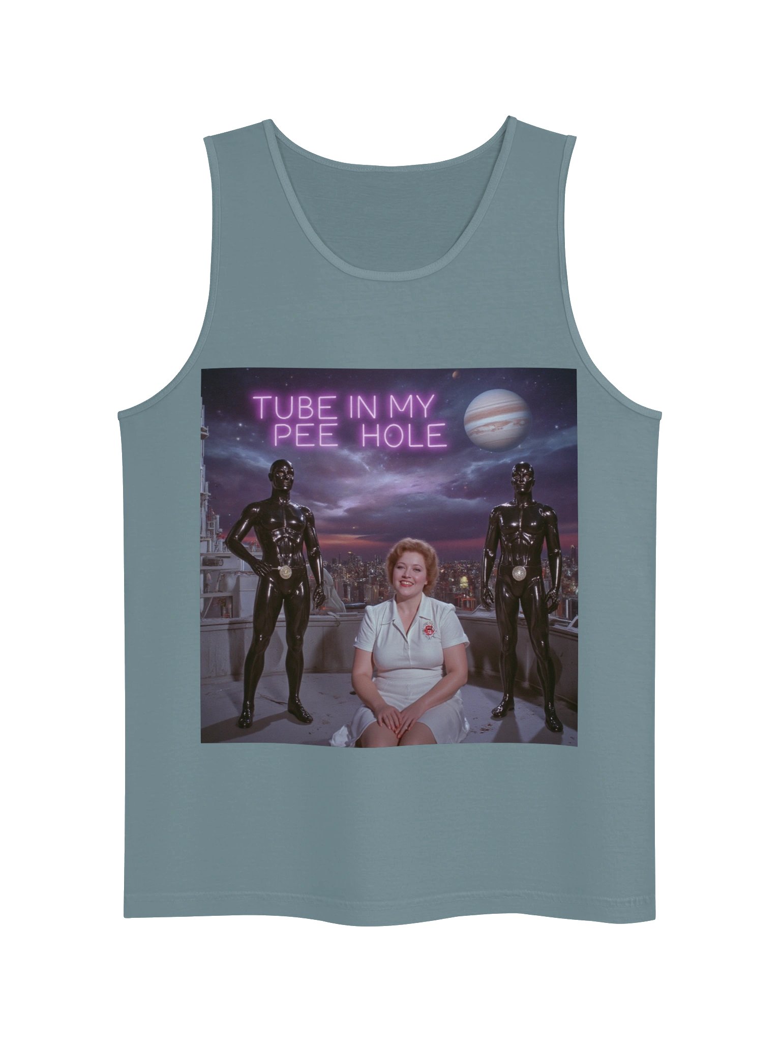 TUBE IN MY PEE HOLE | Comfort Colors Unisex Garment-Dyed Tank Top product image (103)