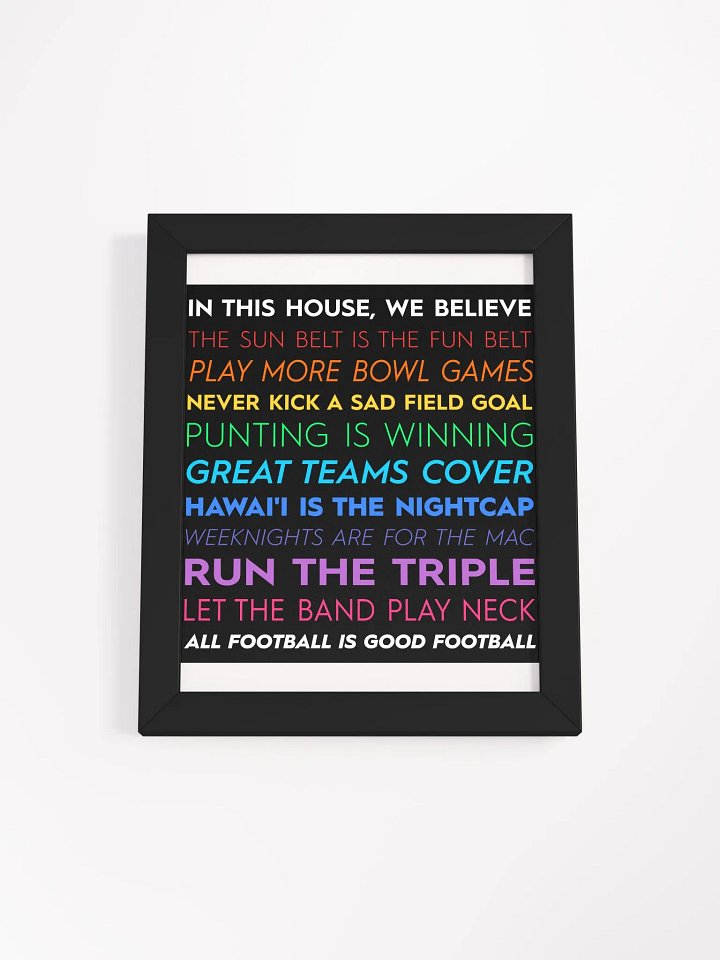 In This House Poster, Framed (7 Sizes) product image (6)