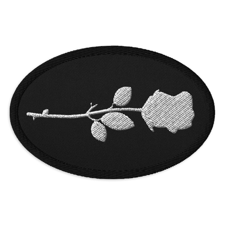 Rose Embroidered Patch product image (1)