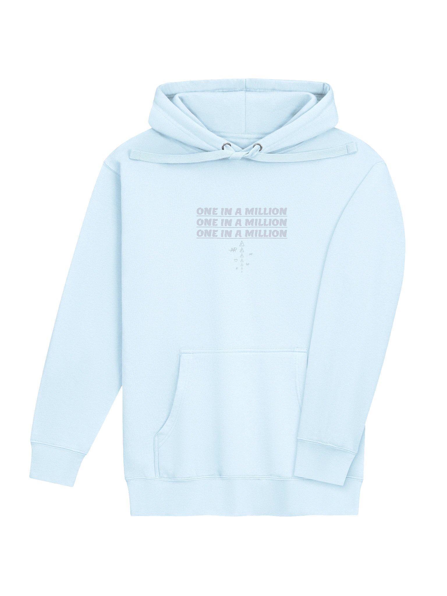 ONE IN A MILLION — Hoodie (Blue) product image (4)