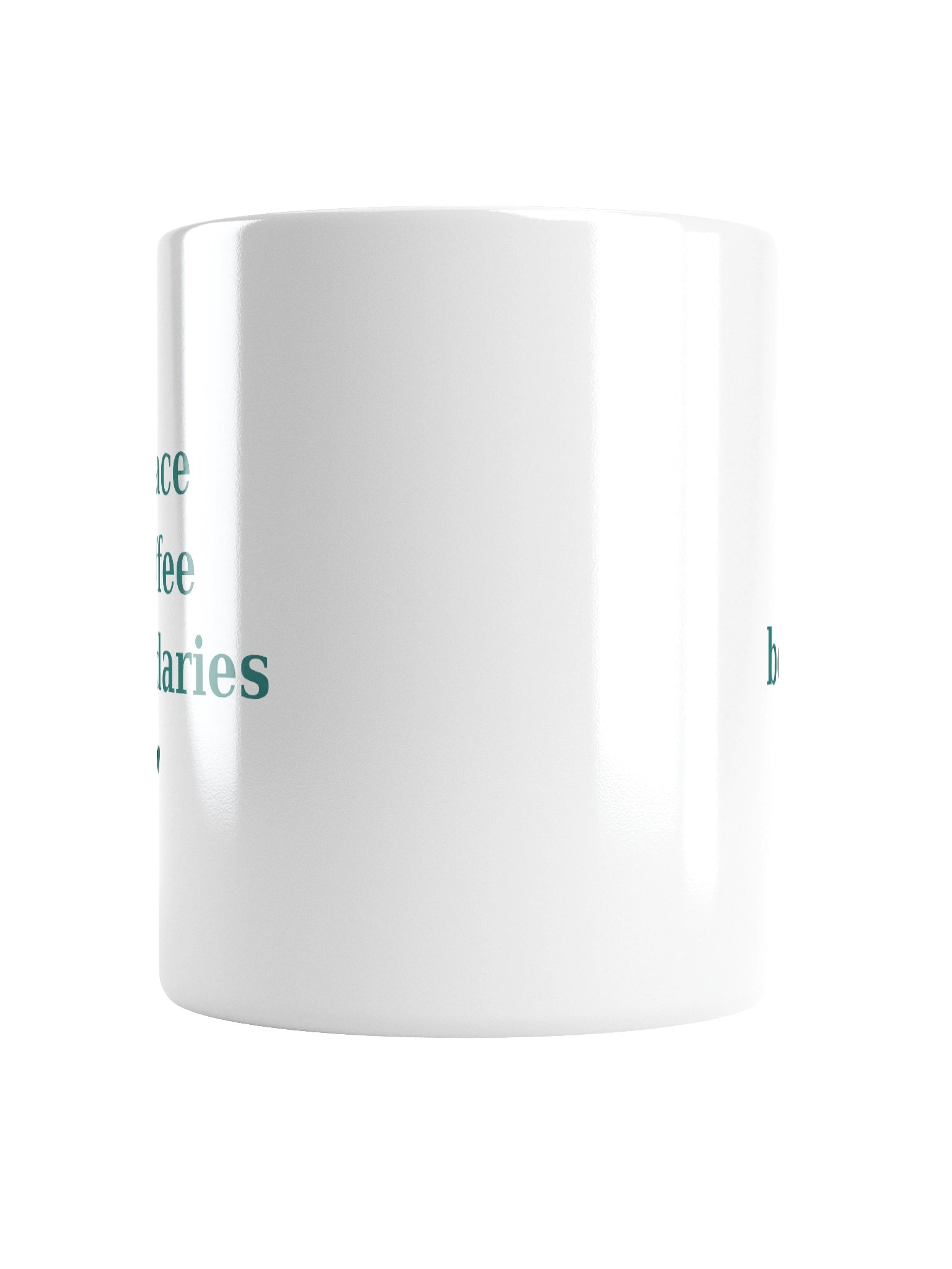 Grace Coffee Boundaries Mug | Funny Faith Inspired Coffee Cup | Second Act Gift for Women product image (3)