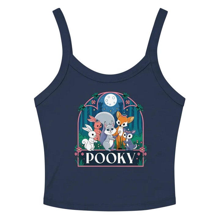 Midnight Forest Party Ribbed Tank product image (2)