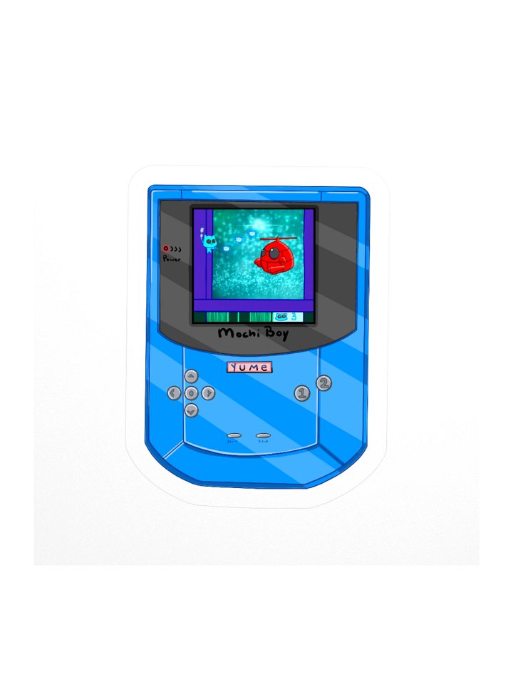 Mochi Boy Blue! Sticker product image (2)