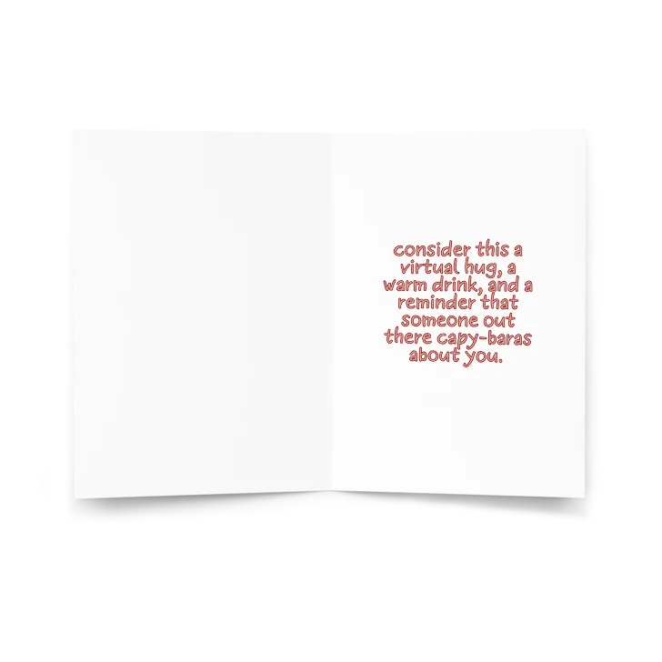 Capybara Card product image (2)