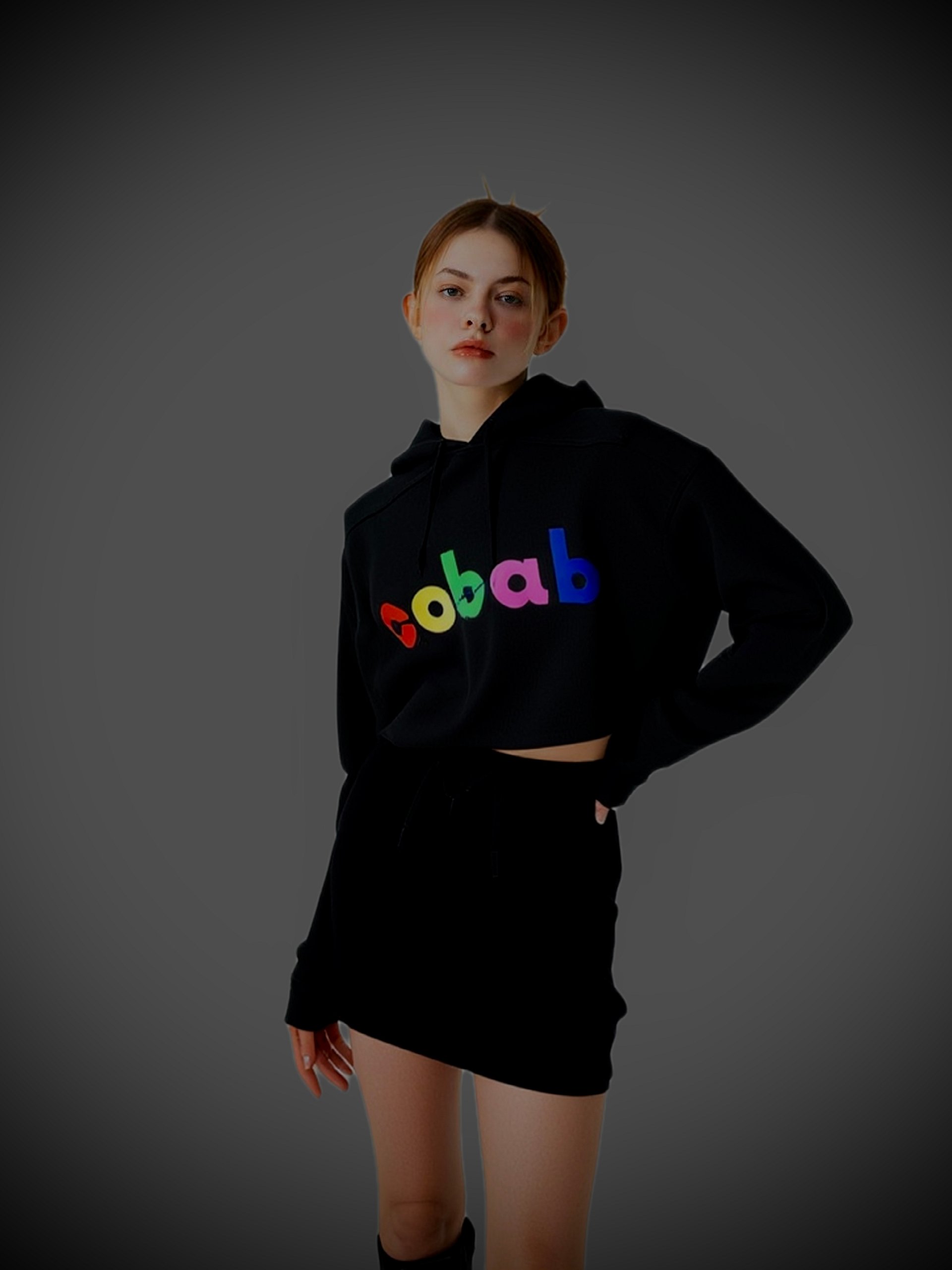 Skittles Crop Hoodie product image (1)