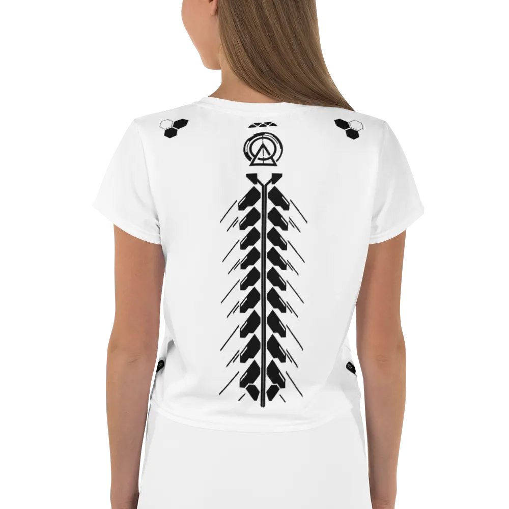 The Statement Crop Top - White product image (4)