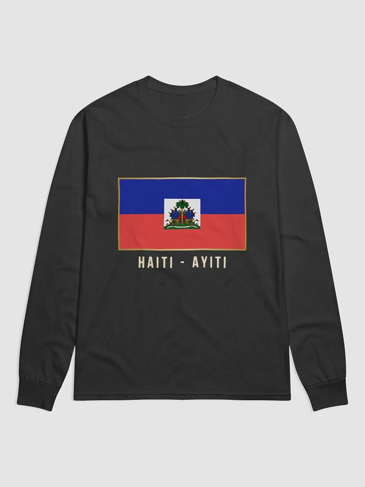 Ayiti Flag Unisex Long Sleeve product image (2)