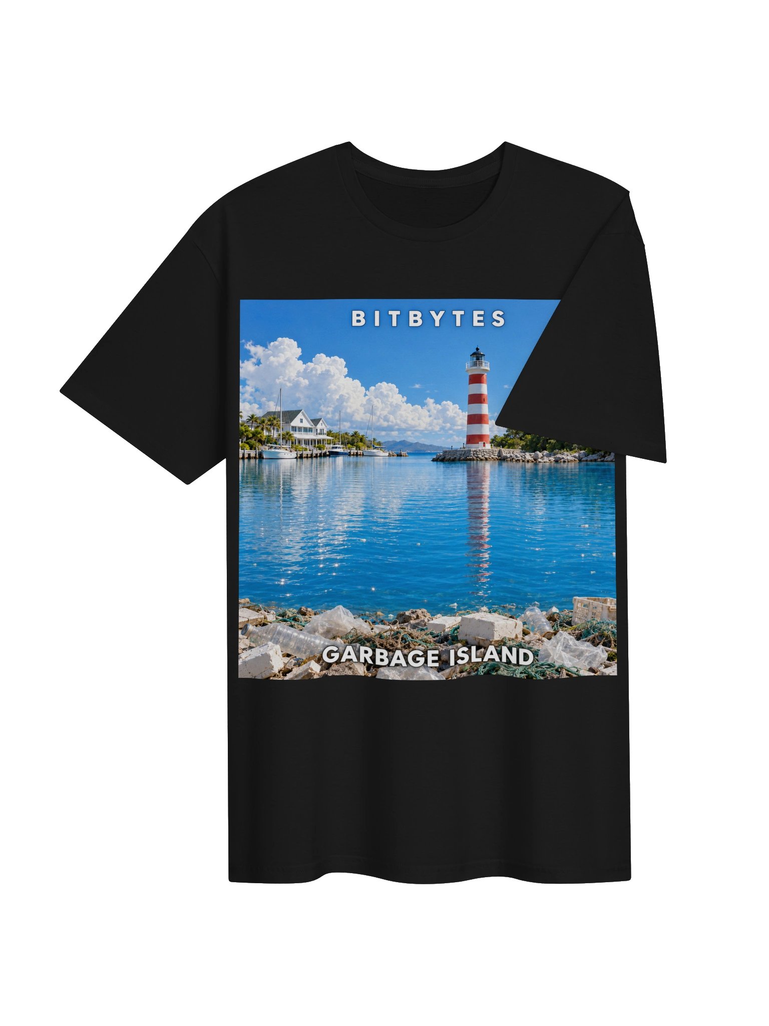 Garbage Island Cover T-Shirt product image (4)