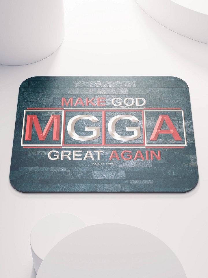 MGGA, Blk Mouse Pad BV product image (1)