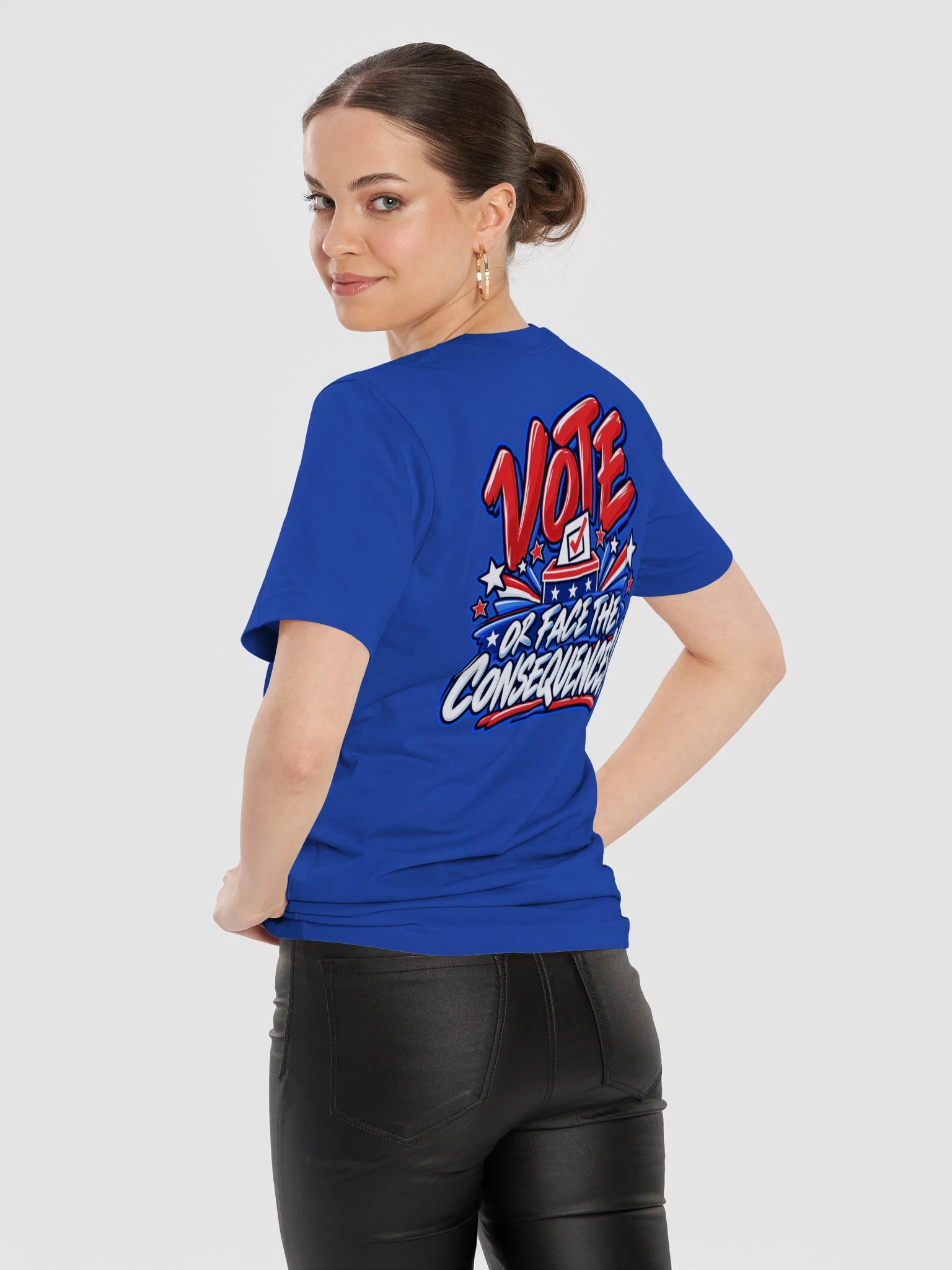 king-Spin Products YMCA Front and Vote Back T-Shirt product image (40)