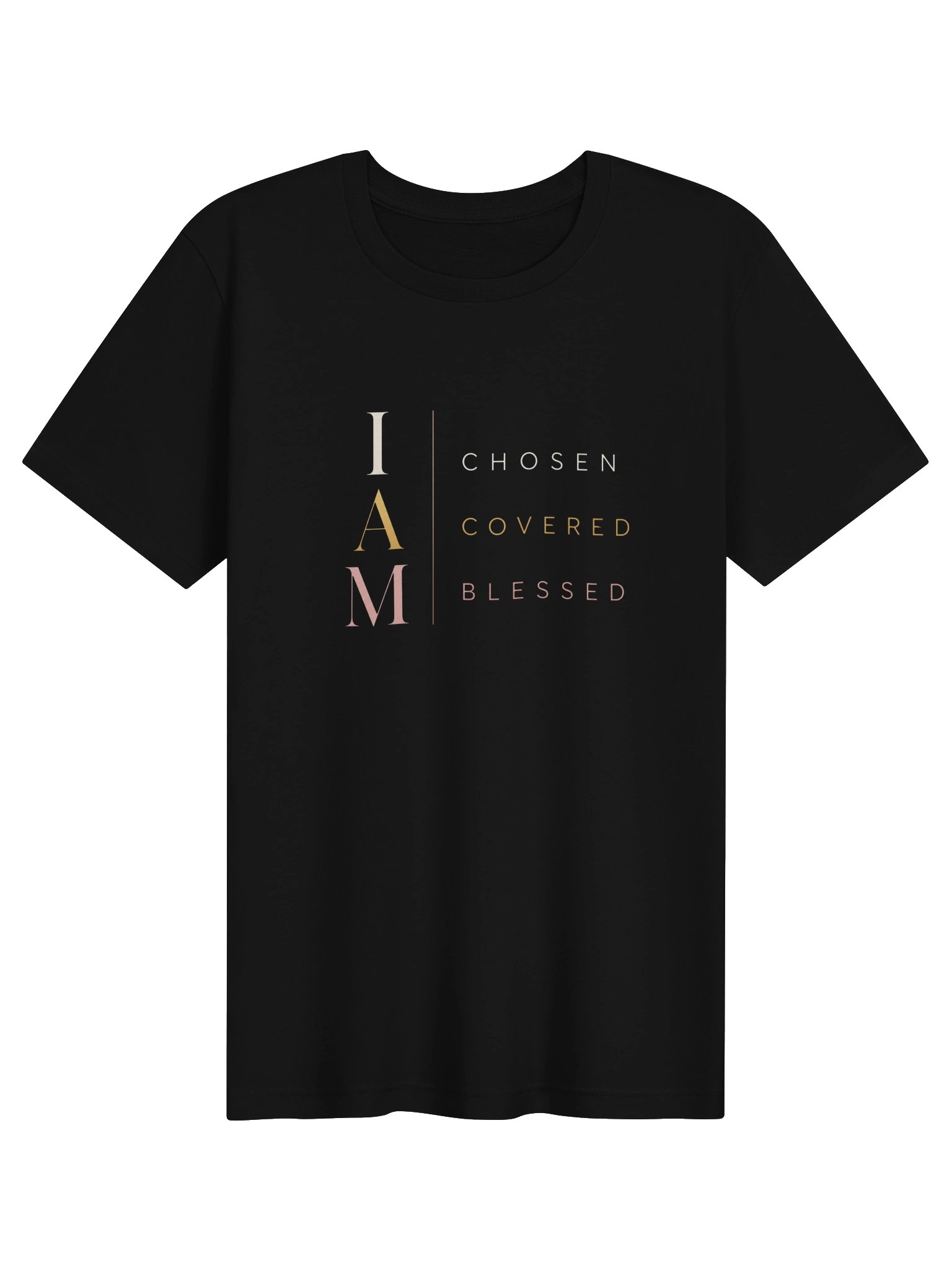 I AM Chosen Covered Blessed Unisex Tee product image (1)