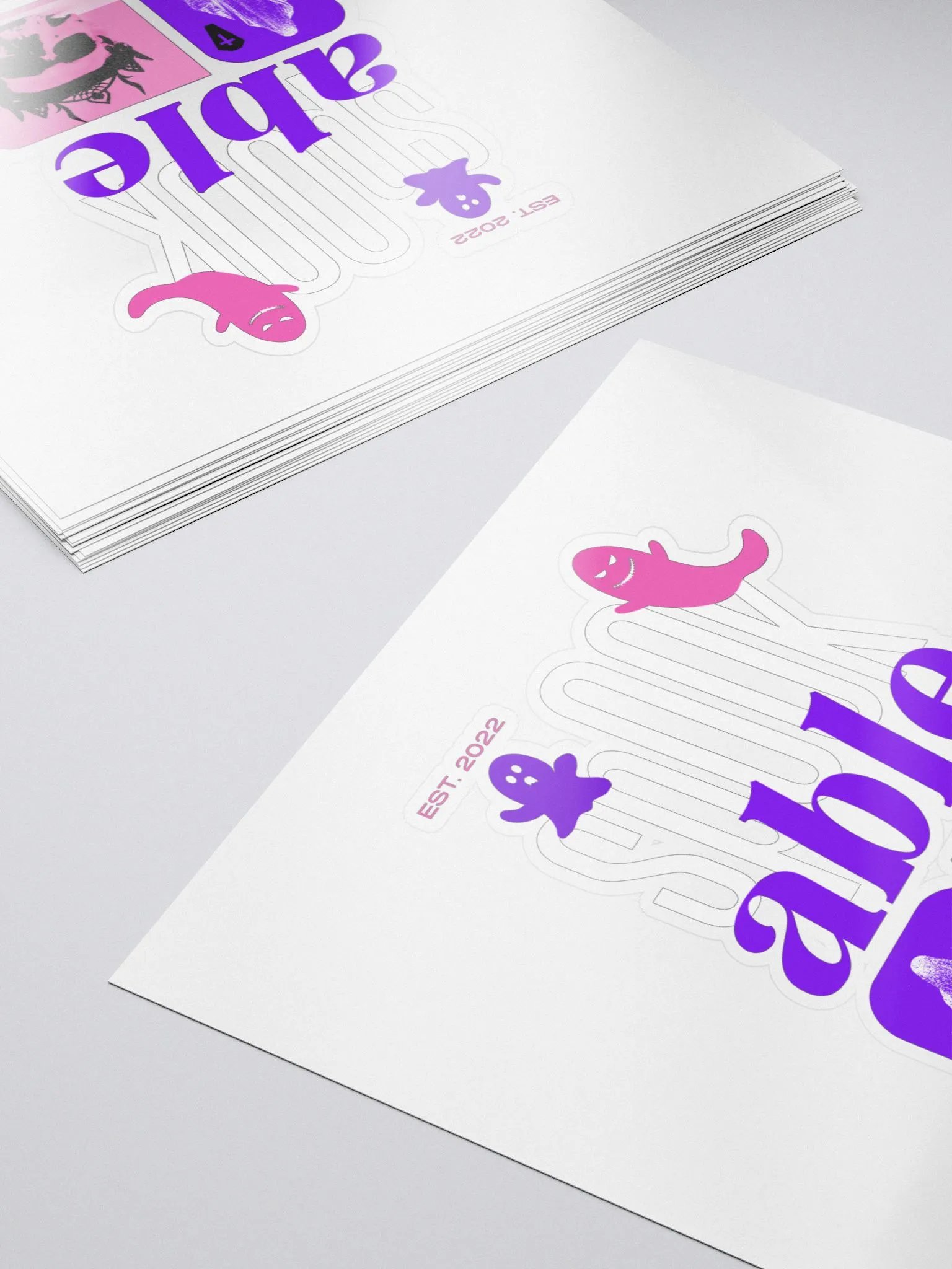 "Ghost King" Sticker product image (5)