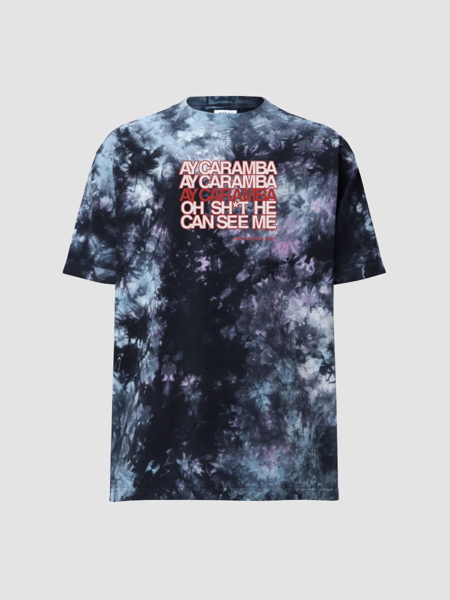 Ay Caramba Oversized Tie-Dye Tee product image (3)