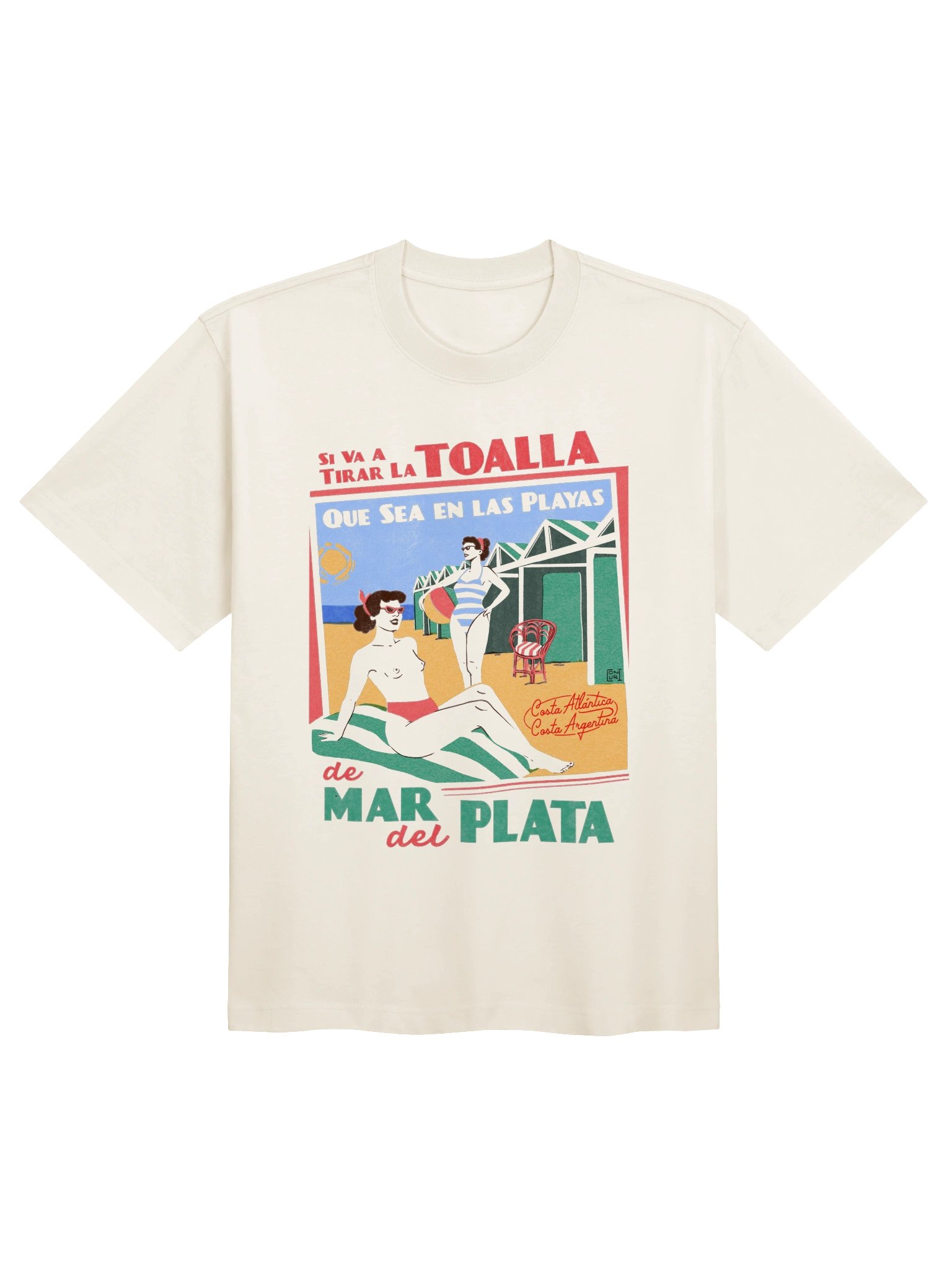 La Feliz Boxy Tshirt product image (1)
