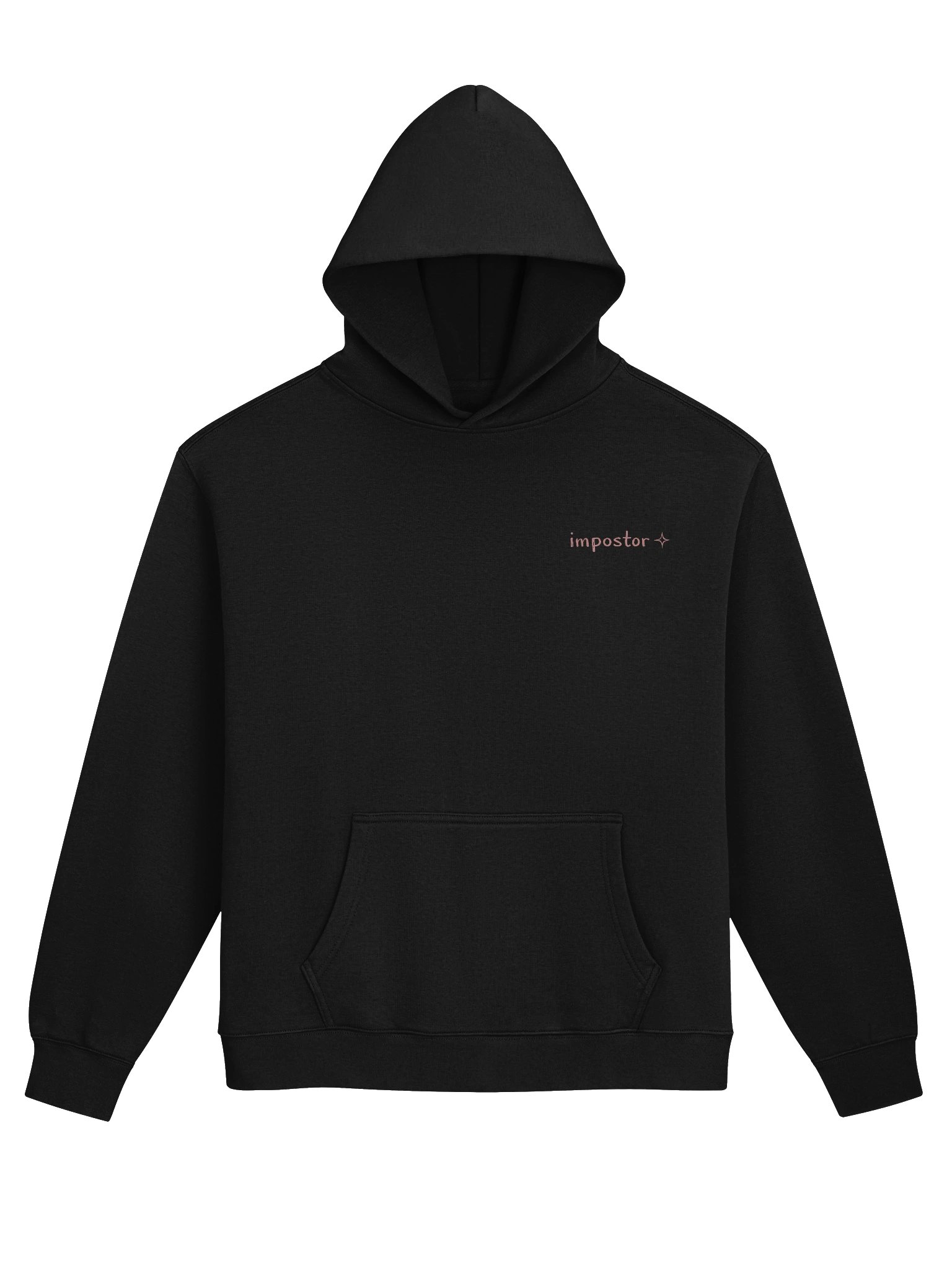 '(am i an) impostor' hoodie product image (1)