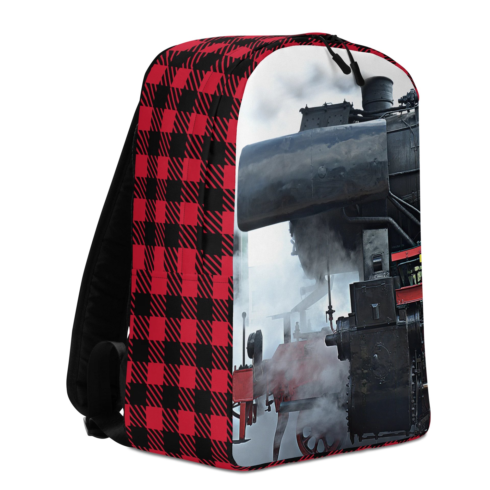 Design-backpack - Steam locomotive cutout (Light-colored Design) product image (5)
