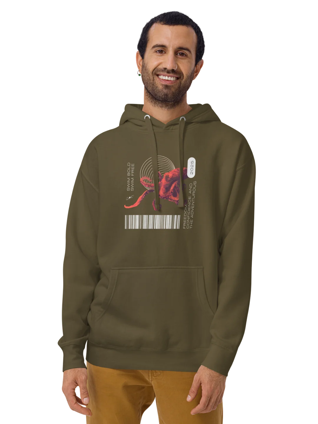 Swim Bold Octopus Hoodie product image (1)