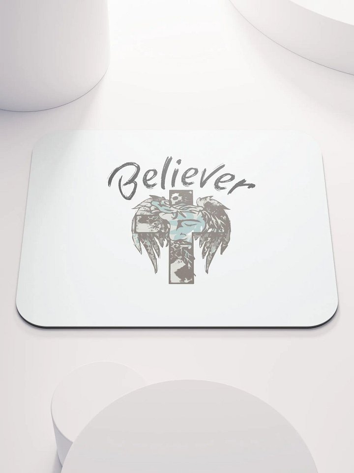 BELIEVER FAITH Winged Serenity Mouse Pad product image (1)
