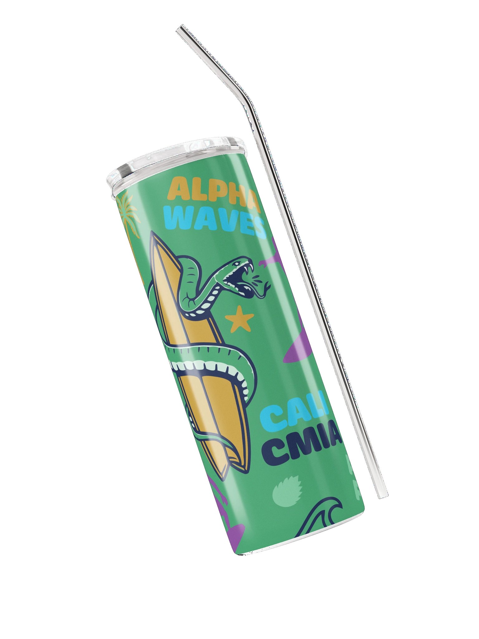 CMIA Cali-Surf Green Tumbler product image (3)